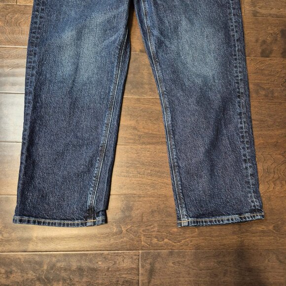 American Eagle Super High-rise Ankle Straight Leg Jeans Size 12 - Picture 2 of 15
